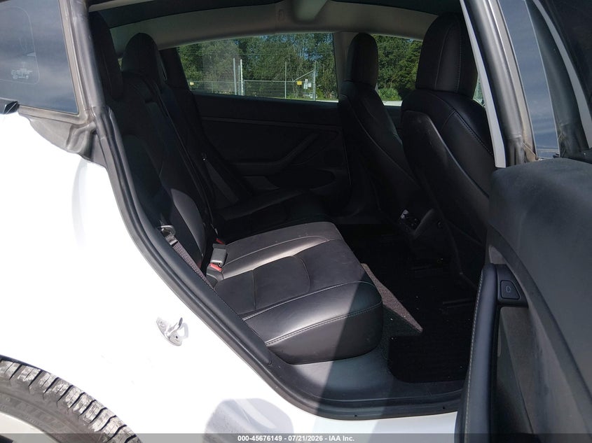 2021 Tesla Model 3 Standard Range Plus Rear-Wheel Drive VIN: 5YJ3E1EAXMF048781 Lot: 45676149