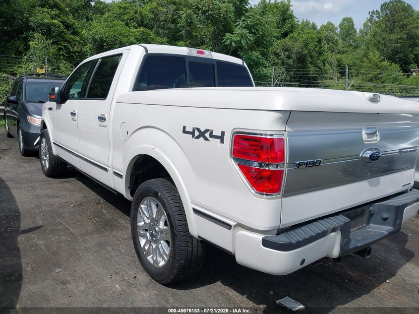 2011 Ford F-150 Platinum VIN: 1FTFW1EFXBFC84216 Lot: 45676153