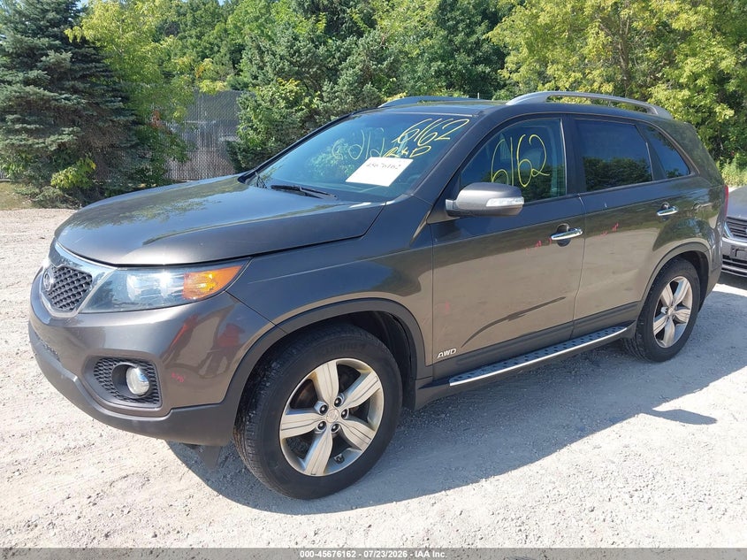 Vin: 5xykuda27cg278770, lot: 46174762, kia sorento ex v6 20122