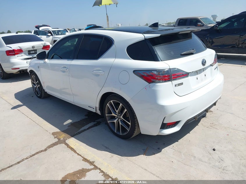 Vin: jthkd5bh4f2240323, lot: 46174776, lexus ct 200h 20153