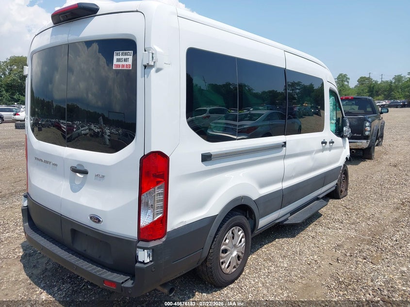 Vin: 1fbax2c80ska09919, lot: 46174784, ford transit-350 passenger van xlt 20254