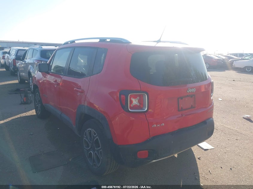 2016 JEEP RENEGADE auction photo 3