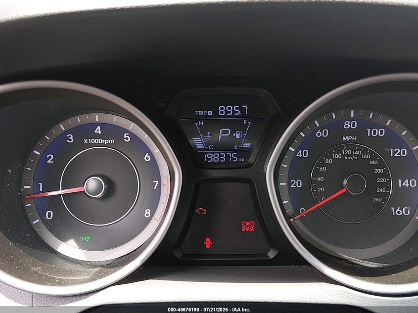 2014 HYUNDAI ELANTRA auction photo 7