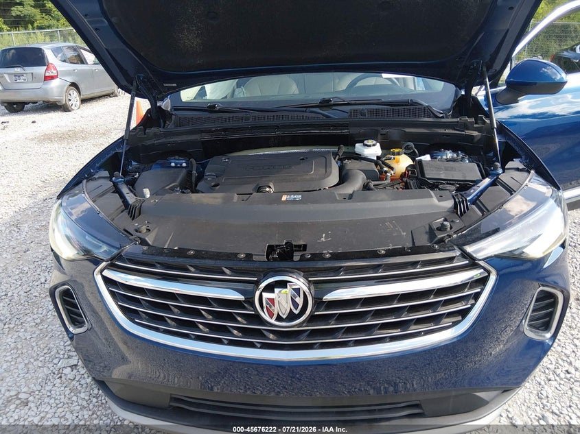 2022 Buick Envision Fwd Preferred VIN: LRBAZLR42ND021786 Lot: 45676222