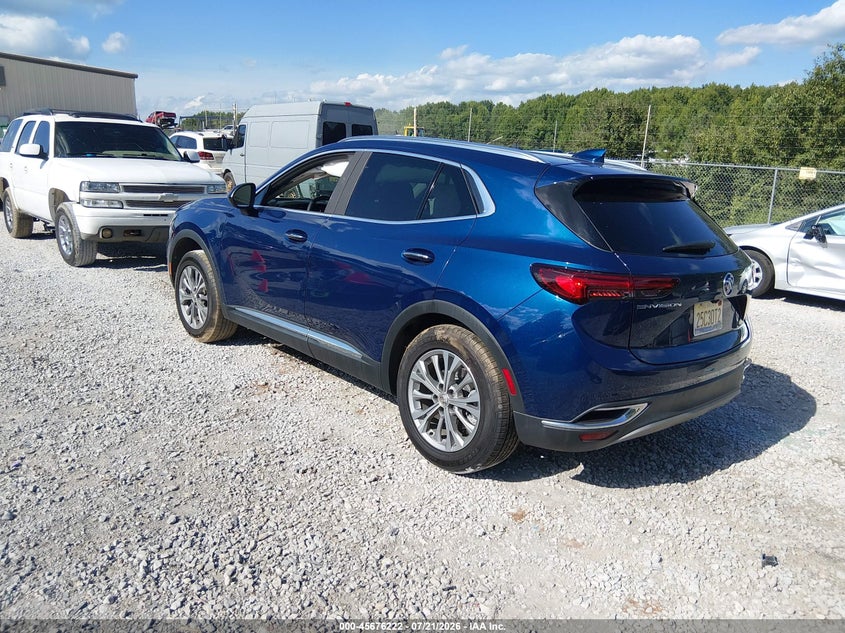 2022 Buick Envision Fwd Preferred VIN: LRBAZLR42ND021786 Lot: 45676222