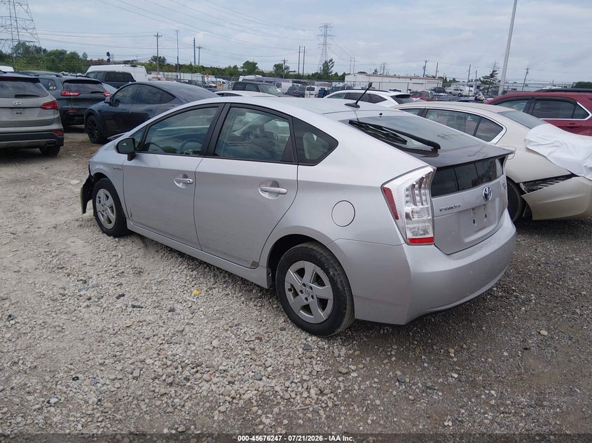 2010 Toyota Prius Ii VIN: JTDKN3DU8A0074342 Lot: 45676247