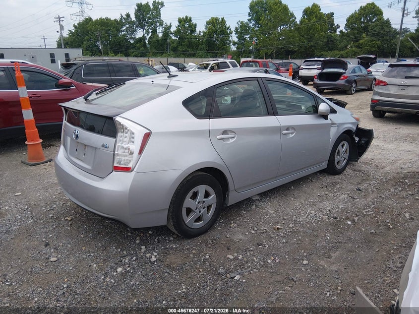 2010 Toyota Prius Ii VIN: JTDKN3DU8A0074342 Lot: 45676247