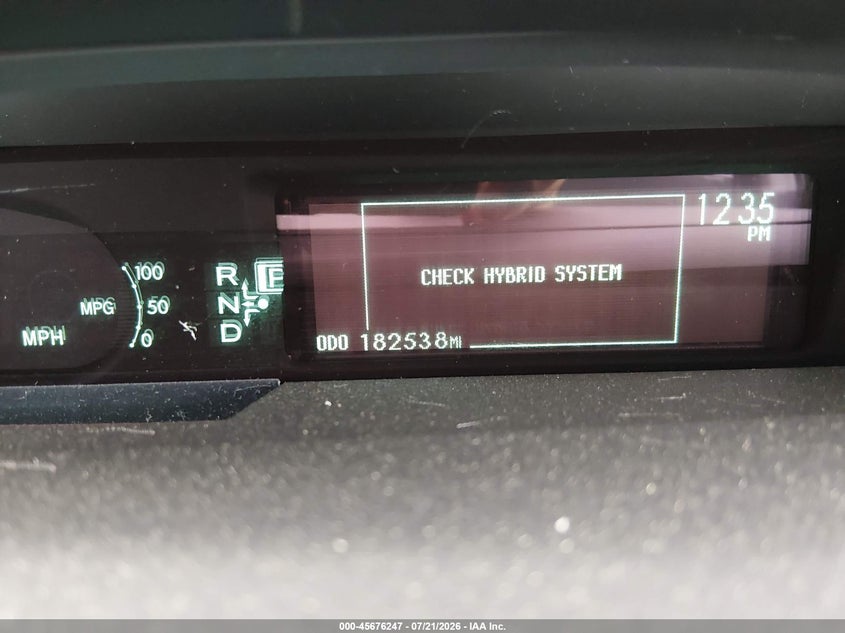 2010 Toyota Prius Ii VIN: JTDKN3DU8A0074342 Lot: 45676247