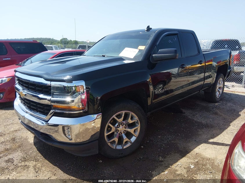 2018 Chevrolet Silverado 1500 1Lt, Удар спереди, IAAI, VIN 1GCVKRECXJZ282538 — фото 2