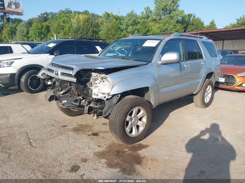 2004 Toyota 4Runner, Удар спереди, IAAI, VIN JTEBT14R840029083 — фото 2