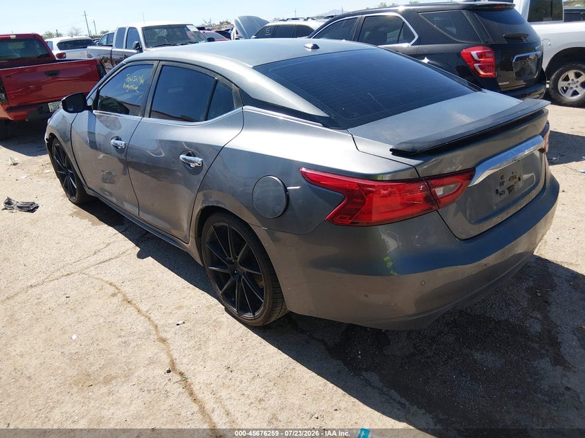 Vin: 1n4aa6ap9hc427760, lot: 46174859, nissan maxima 3.5 sv 20173
