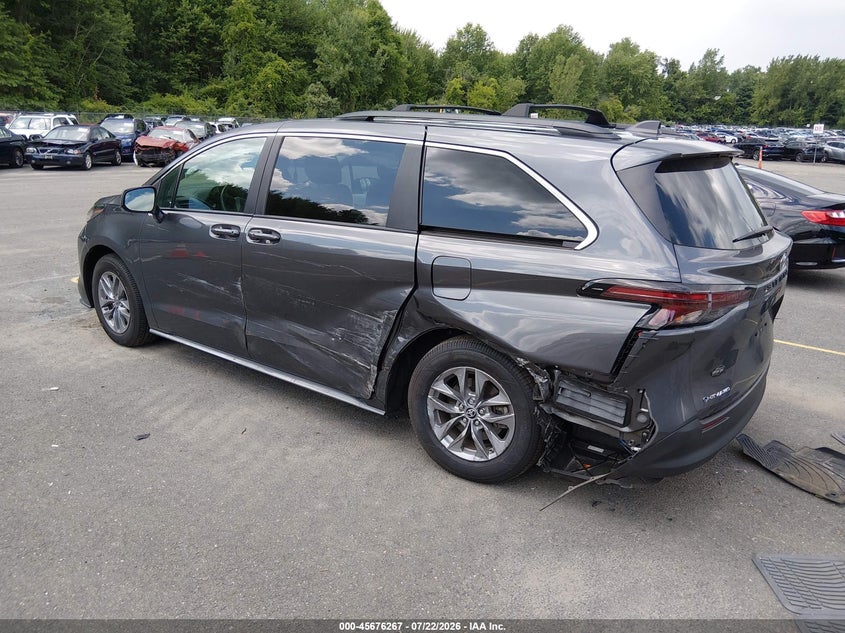 Vin: 5tdbskfc2ss191971, lot: 46174867, toyota sienna le 20253