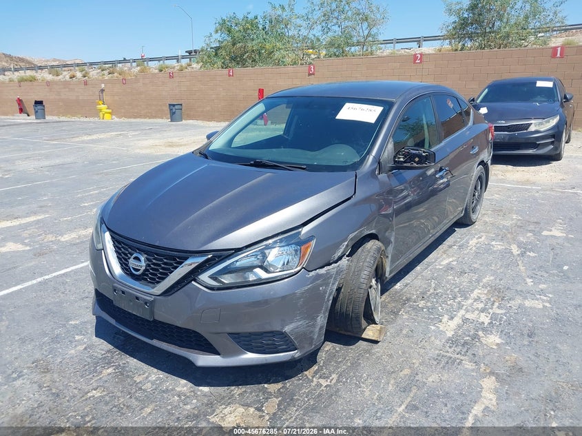 2016 Nissan Sentra, Left Front, IAAI, VIN 3N1AB7AP3GY209013 — photo 2