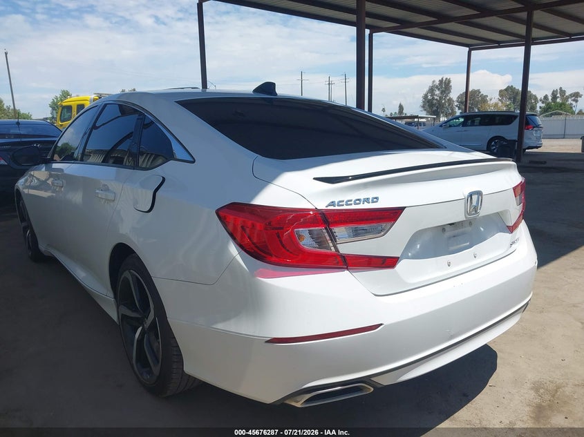 2022 Honda Accord Sport VIN: 1HGCV1F34NA124443 Lot: 45676287