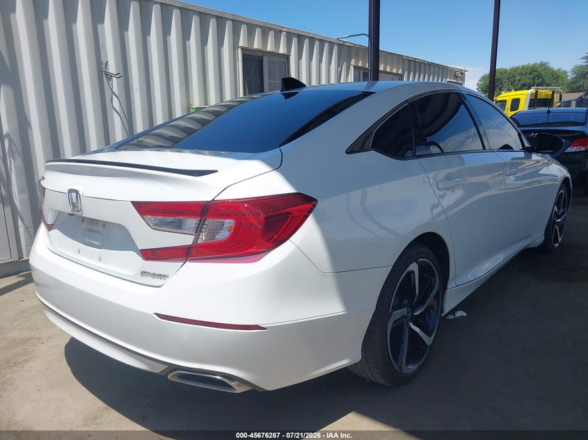 2022 Honda Accord Sport VIN: 1HGCV1F34NA124443 Lot: 45676287