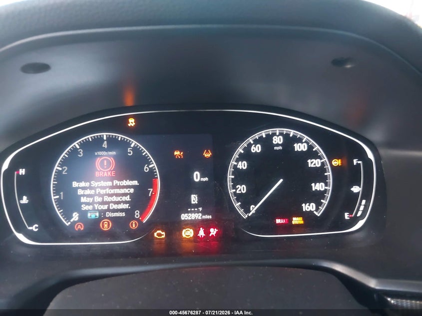 2022 Honda Accord Sport VIN: 1HGCV1F34NA124443 Lot: 45676287