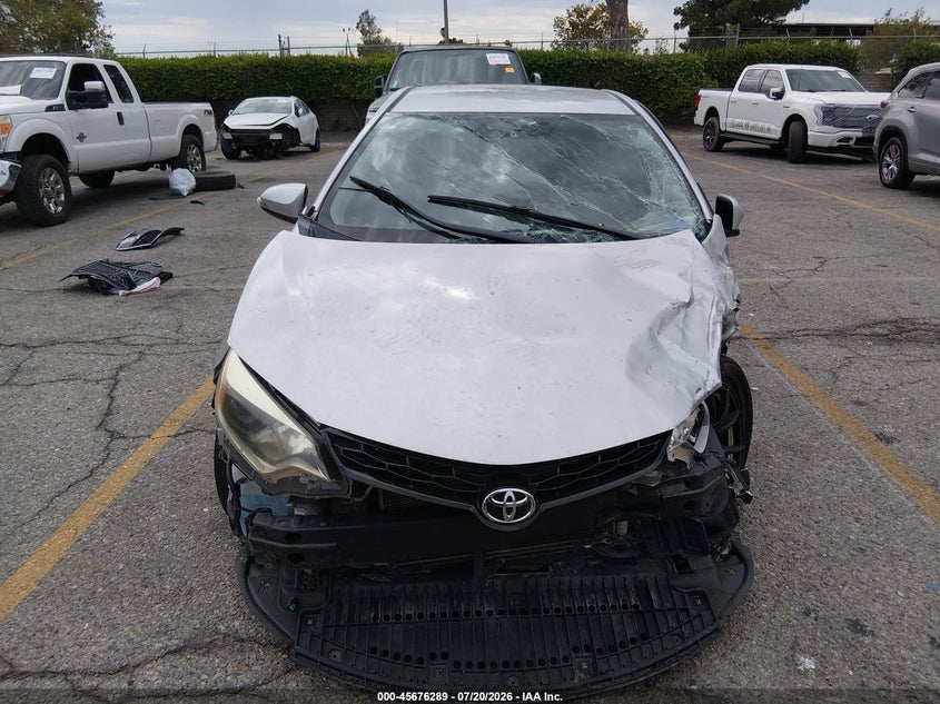 2014 Toyota Corolla S Plus VIN: 5YFBURHE0EP036091 Lot: 45676289