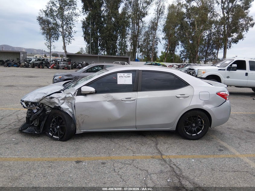 2014 Toyota Corolla S Plus VIN: 5YFBURHE0EP036091 Lot: 45676289