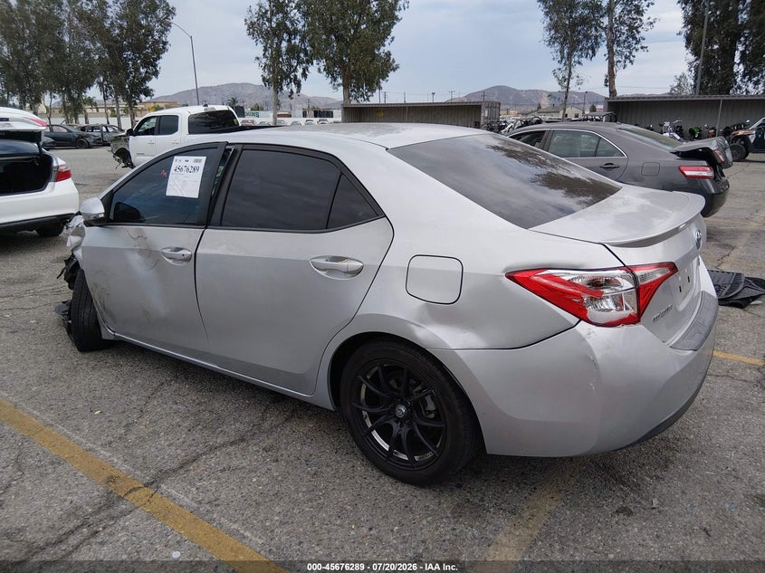 2014 Toyota Corolla S Plus VIN: 5YFBURHE0EP036091 Lot: 45676289