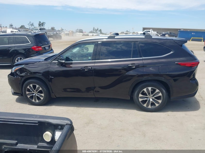 2020 Toyota Highlander Xle VIN: 5TDHZRAH8LS007653 Lot: 45676291