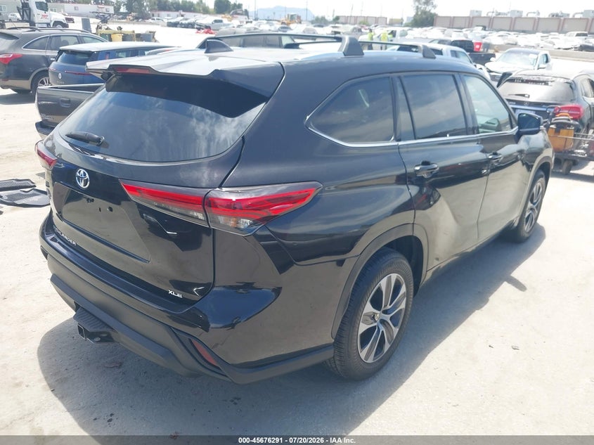 2020 Toyota Highlander Xle VIN: 5TDHZRAH8LS007653 Lot: 45676291