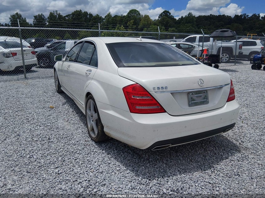 2011 MERCEDES-BENZ S 550 auction photo 3