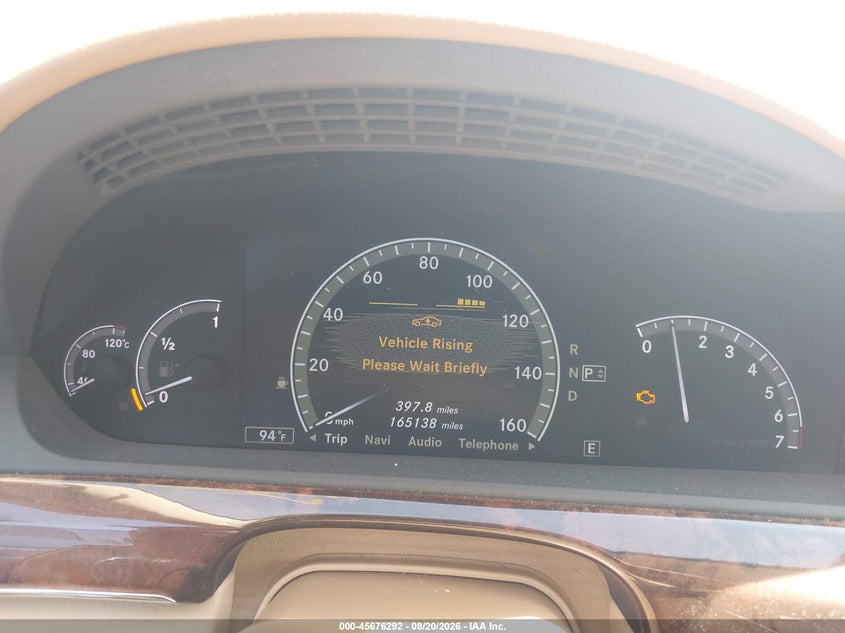 2011 MERCEDES-BENZ S 550 auction photo 7
