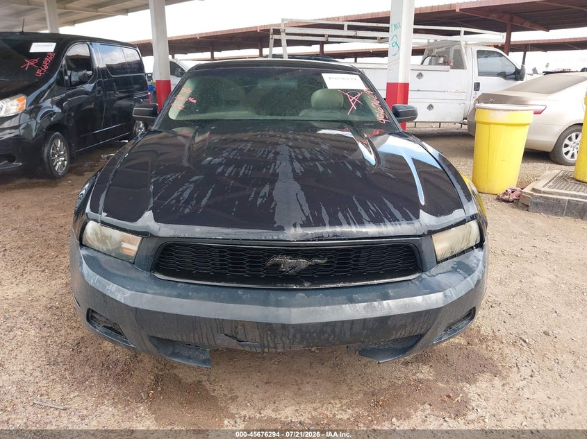 2011 FORD MUSTANG COUPE 3.7L V-6 DOHC, VVT, 305HP