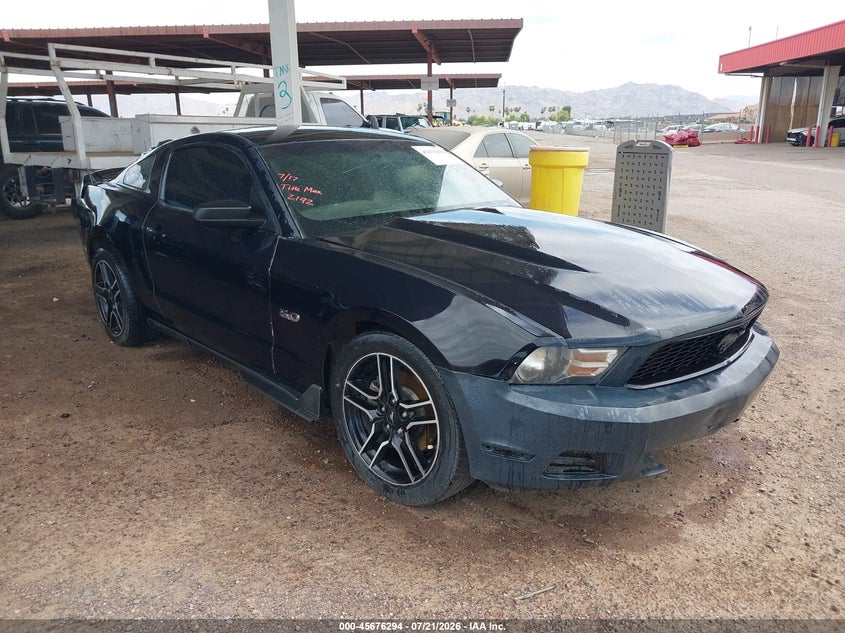 2011 FORD MUSTANG COUPE 3.7L V-6 DOHC, VVT, 305HP