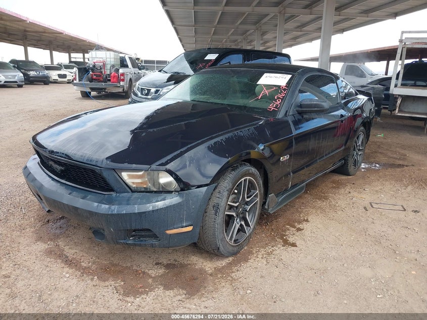 2011 FORD MUSTANG COUPE 3.7L V-6 DOHC, VVT, 305HP