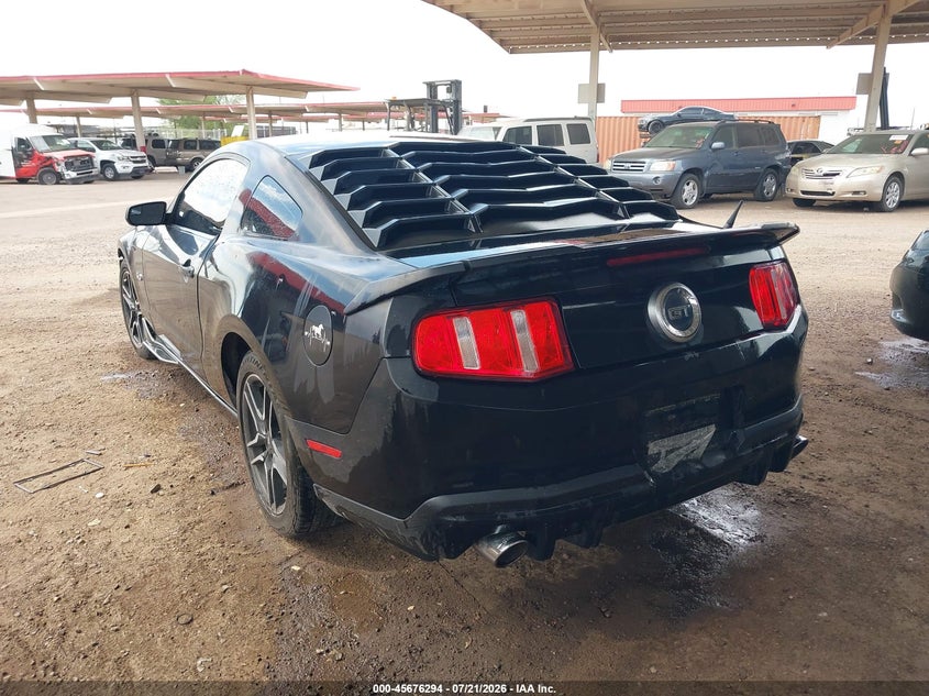 2011 FORD MUSTANG COUPE 3.7L V-6 DOHC, VVT, 305HP