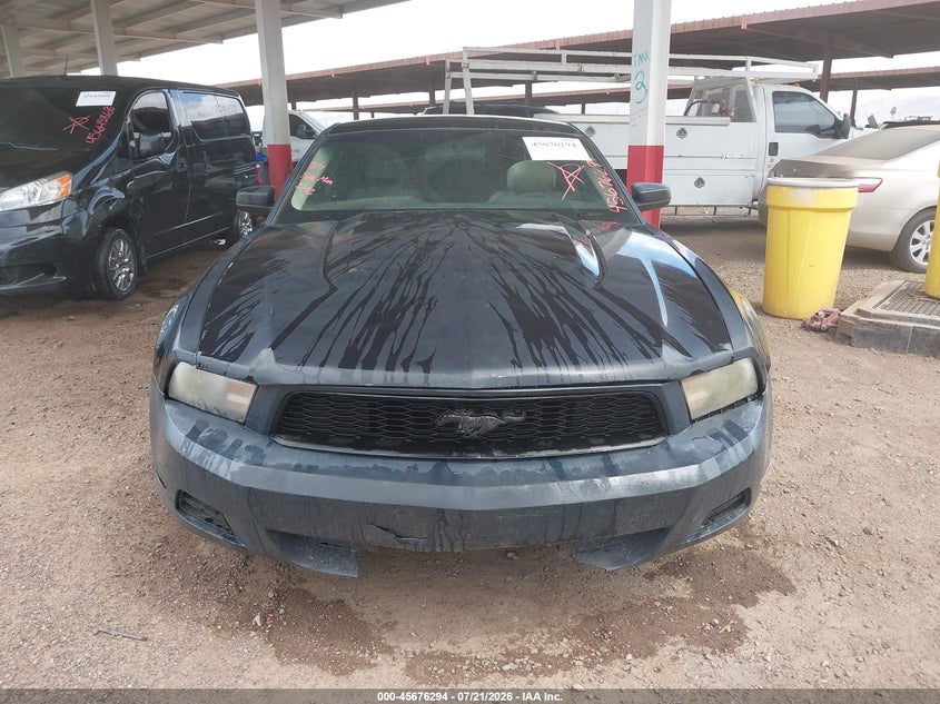 2011 FORD MUSTANG COUPE 3.7L V-6 DOHC, VVT, 305HP