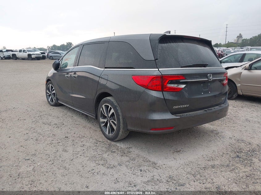 Vin: 5fnrl6h86rb009800, lot: 46174900, honda odyssey touring 20243