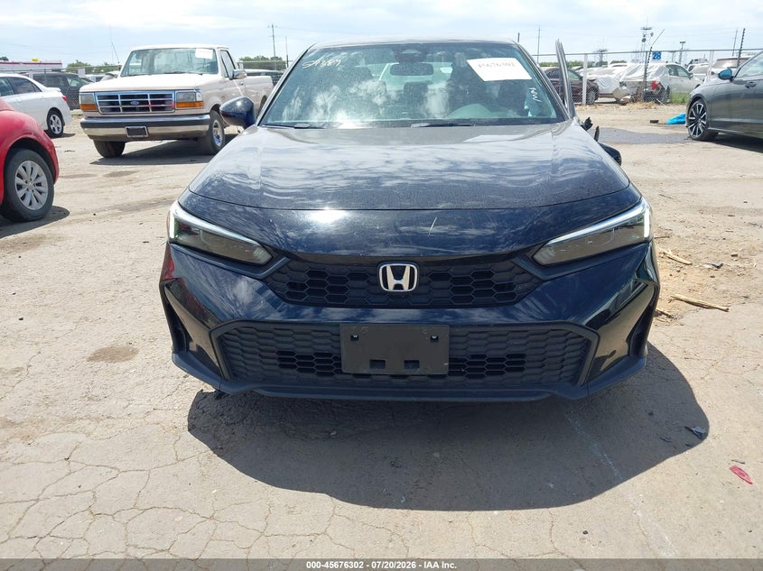 2025 HONDA CIVIC SEDAN 2.0L I-4 DI, DOHC, VVT, 150HP