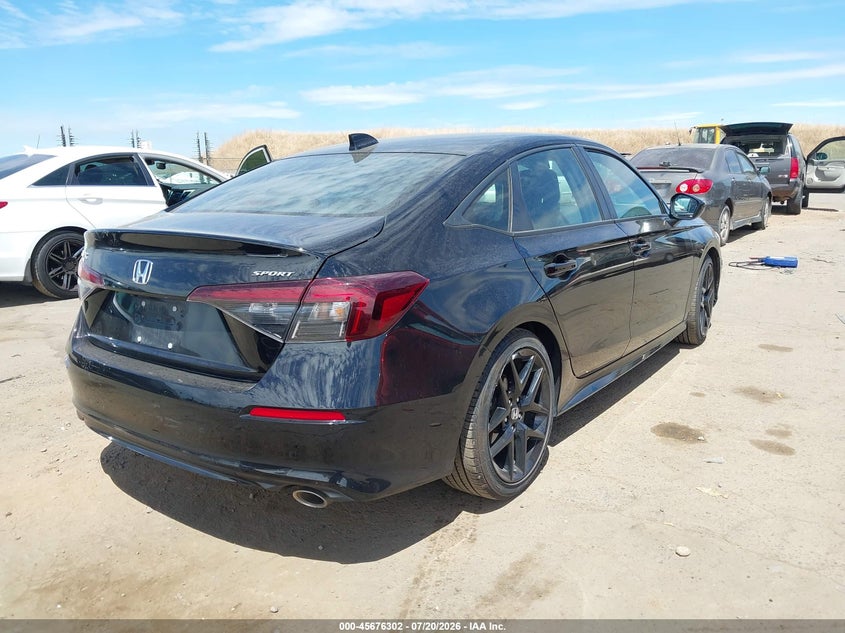 2025 HONDA CIVIC SEDAN 2.0L I-4 DI, DOHC, VVT, 150HP