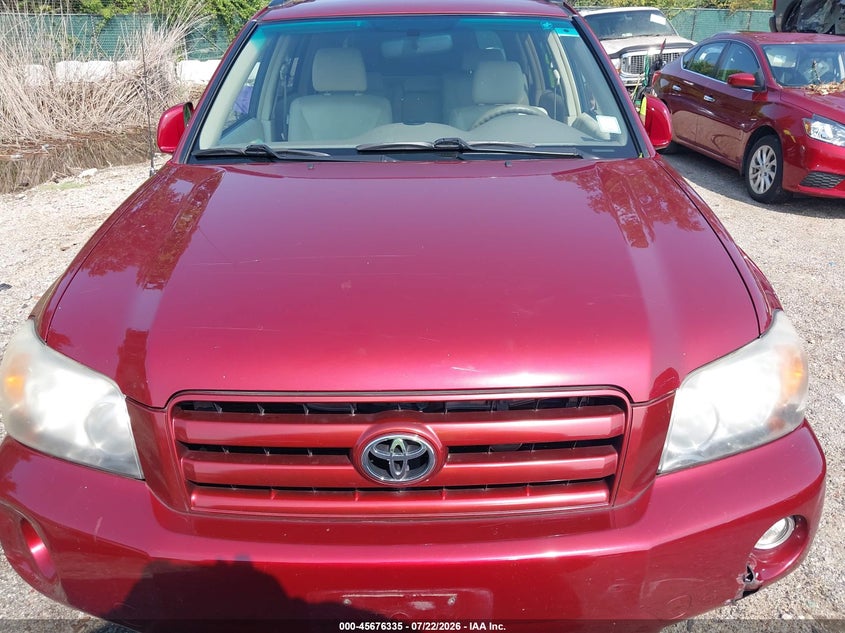 2007 TOYOTA HIGHLANDER auction photo 6