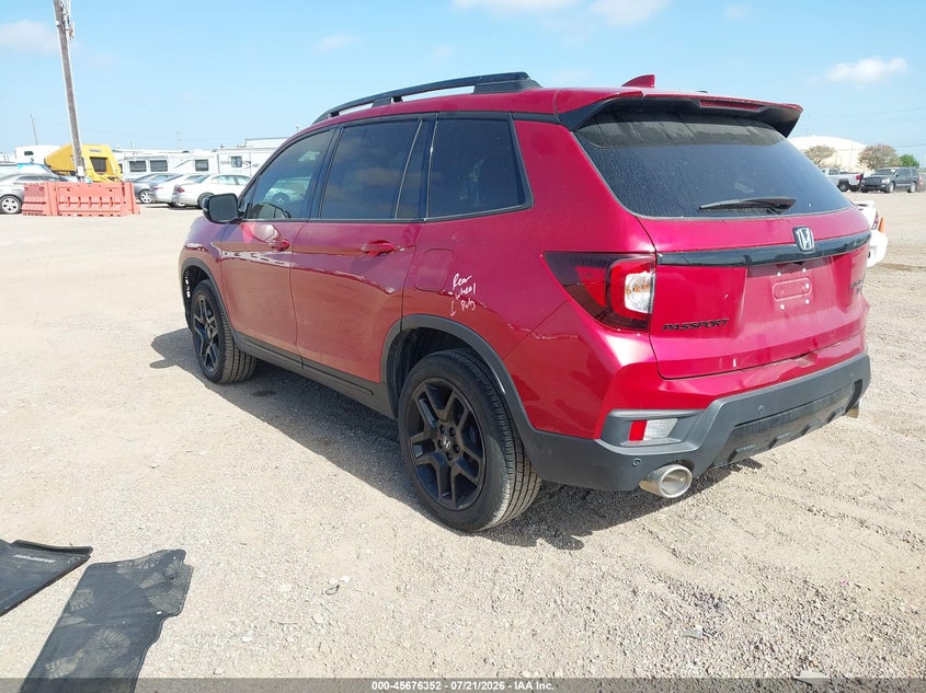 Vin: 5fnyf8h84sb004390, lot: 46174952, honda passport awd black 20253