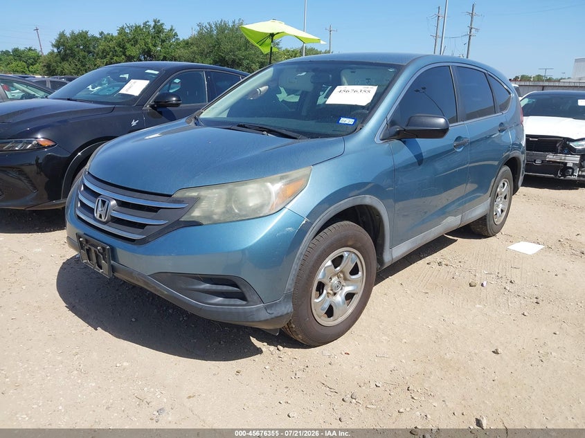 2014 Honda CR-V, Удар сзади, IAAI, VIN 2HKRM3H32EH554257 — фото 2
