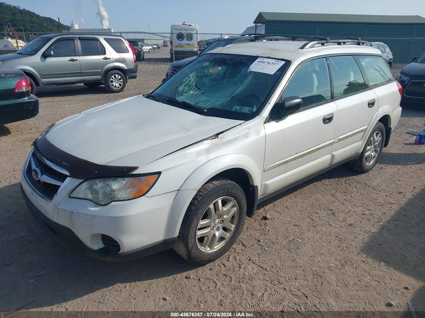 2009 SUBARU OUTBACK auction photo 2