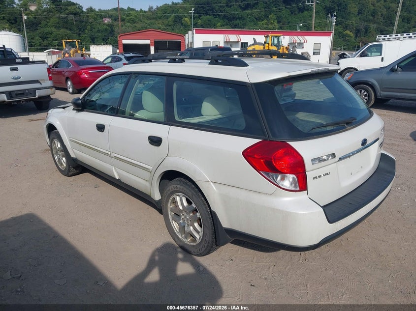2009 SUBARU OUTBACK auction photo 3