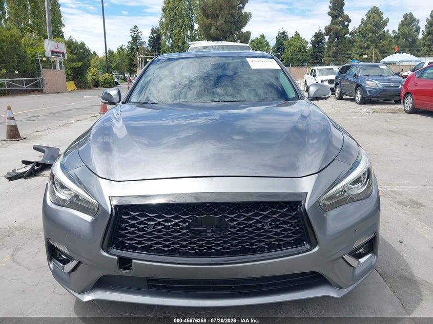 2019 Infiniti Q50 3.0T Luxe VIN: JN1EV7AR7KM552834 Lot: 45676358