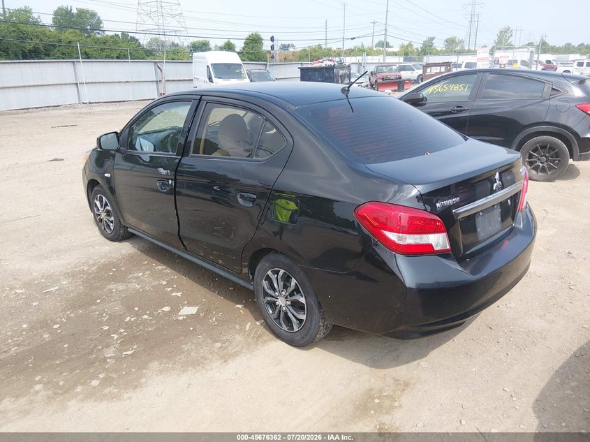 2019 MITSUBISHI MIRAGE G4 auction photo 3