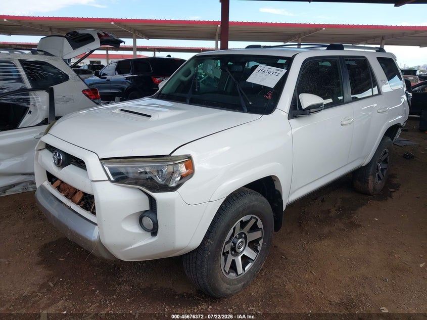 Vin: jtebu5jr5h5452902, lot: 46174972, toyota 4runner trd off road premium 20172