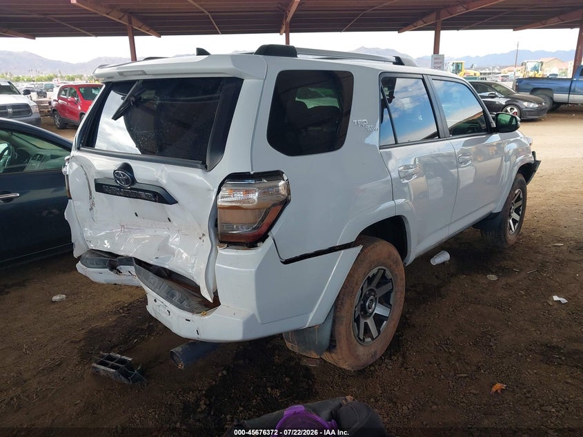 Vin: jtebu5jr5h5452902, lot: 46174972, toyota 4runner trd off road premium 20174