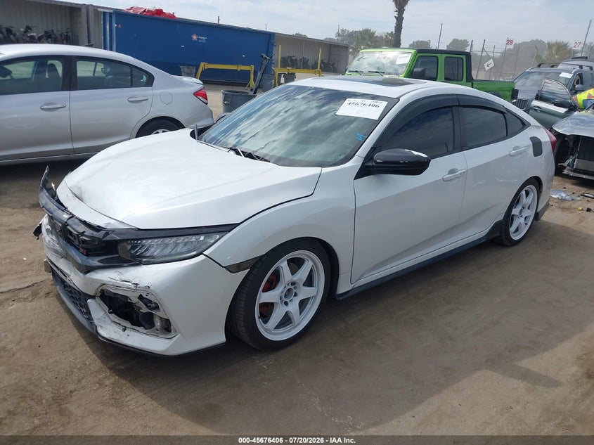 2020 HONDA CIVIC SI auction photo 2