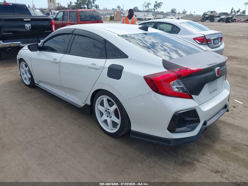 2020 HONDA CIVIC SI auction photo 3