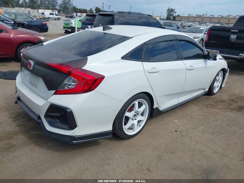2020 HONDA CIVIC SI auction photo 4