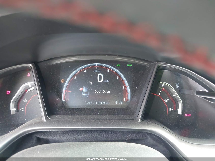 2020 HONDA CIVIC SI auction photo 7