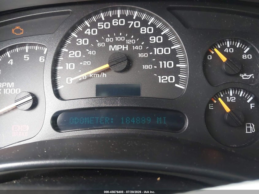 2005 Chevrolet Tahoe Lt VIN: 1GNEC13T95J207326 Lot: 45676408