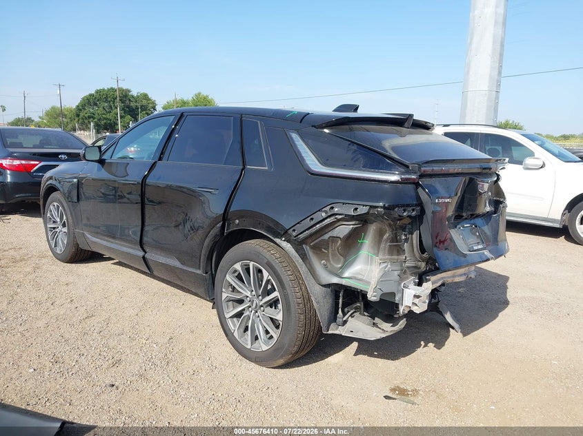 Vin: 1gykpwrl0sz311599, lot: 46175010, cadillac lyriq sport 2 rwd 20253